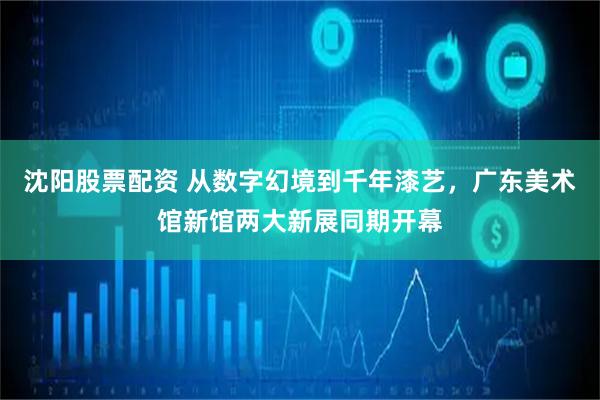 沈阳股票配资 从数字幻境到千年漆艺，广东美术馆新馆两大新展同期开幕